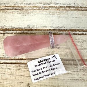 Bomb Party- Candyland Unicorn Ring, size 7